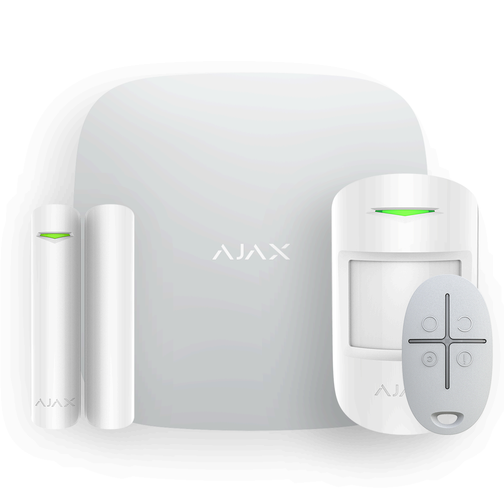 Комплект бездротової сигналізації Ajax StarterKit 2  white