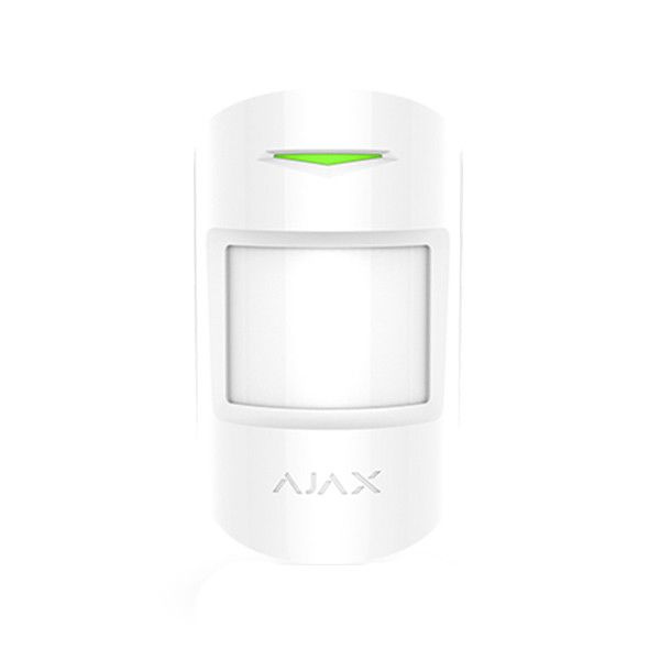Датчик руху Ajax MotionProtect Plus white з мікрохвильовим сенсором
