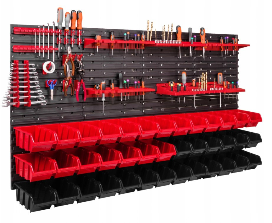 Панель для інструментів Kistenberg 156*78 см + 39 контейнерів В107