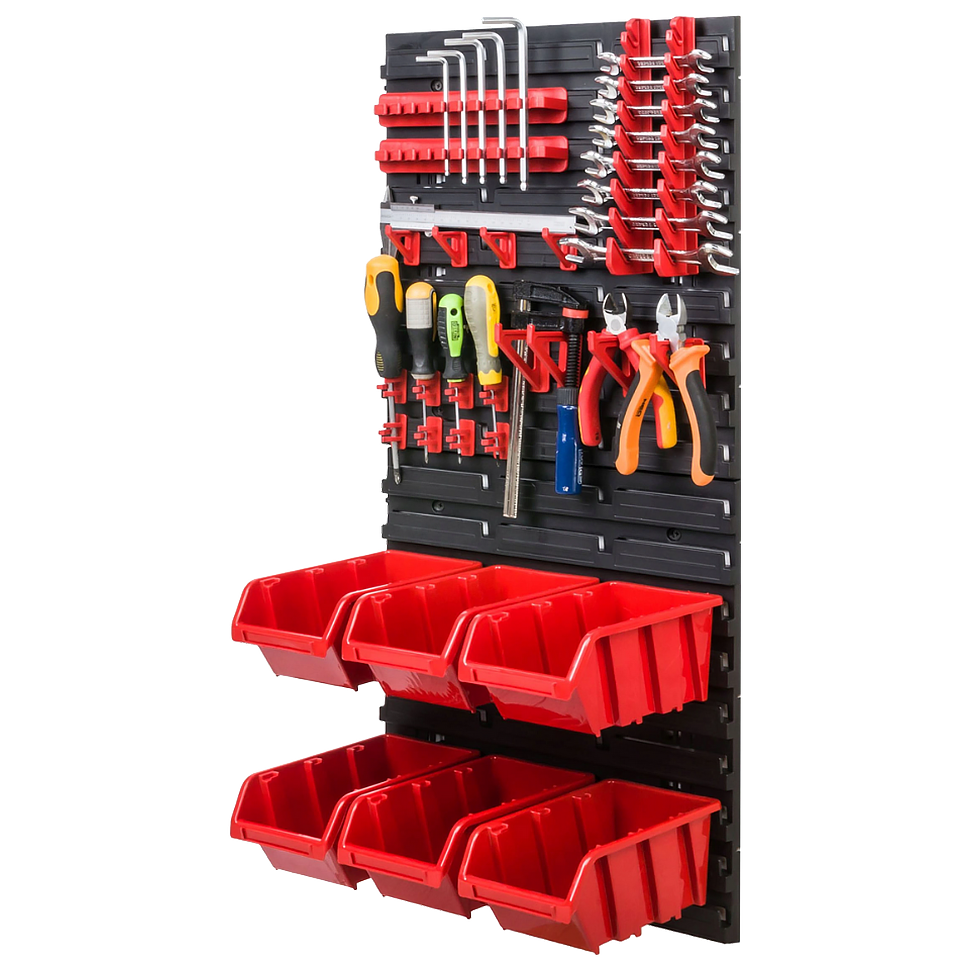 Панель інструментів Kistenberg 39*78 см + 6 контейнерів В202