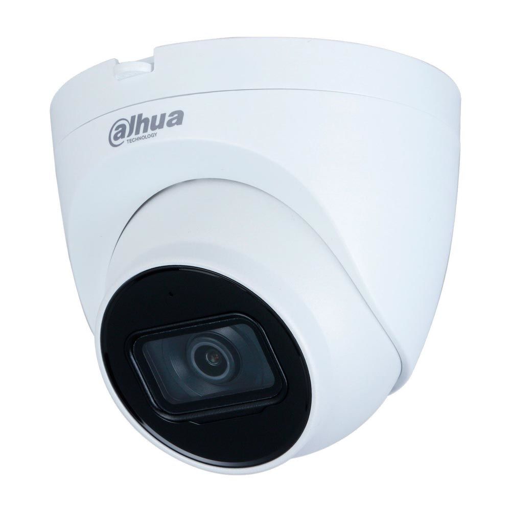 HDCVI відеокамера 5 Мп Dahua DH-HAC-HDW1500TLQP-A (2.8 мм) з вбудованим мікрофоном для системи відеоспостереження 