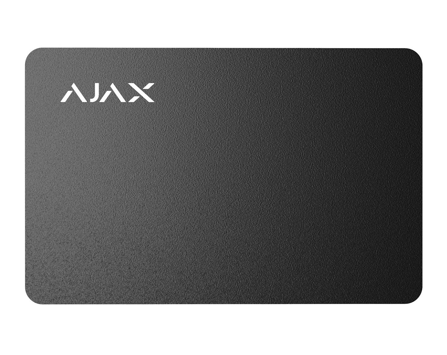 Безконтактна картка Ajax Pass black (комплект 100 шт.) для клавіатури KeyPad Plus