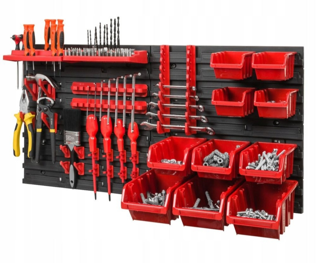 Панель для інструментів Kistenberg 78*39 см +10 контейнерів В10
