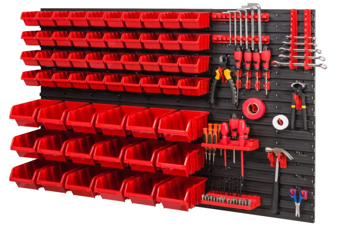 Панель для инструментов 115*78 см + 58 контейнеров Kistenberg В41