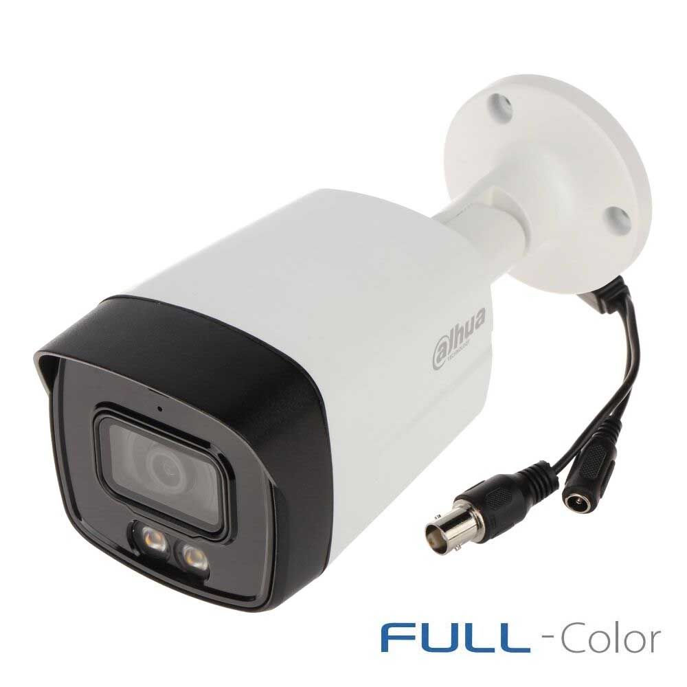HDCVI відеокамера 5 Мп Dahua HAC-HFW1509TLMP-A-LED (3.6 мм) з вбудованим мікрофоном для системи відеоспостереження