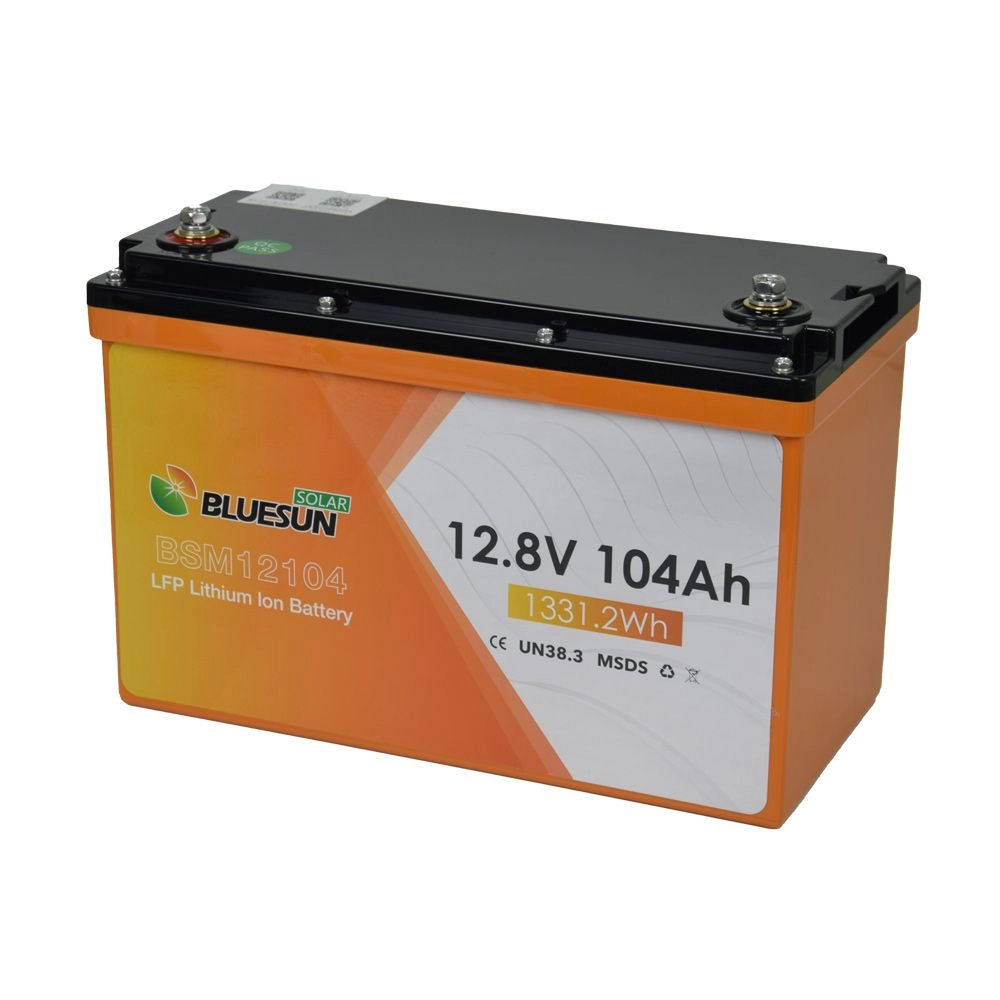 Аккумулятор LiFePO4 (литий-железо фосфатный ) 12.8В 104А·год Bluesun BSM12104 LFP