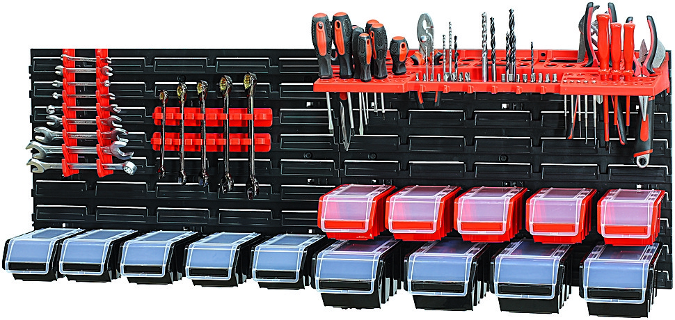 Панель для інструментів Kistenberg 115*39 см +14 контейнерів з кришкою В208
