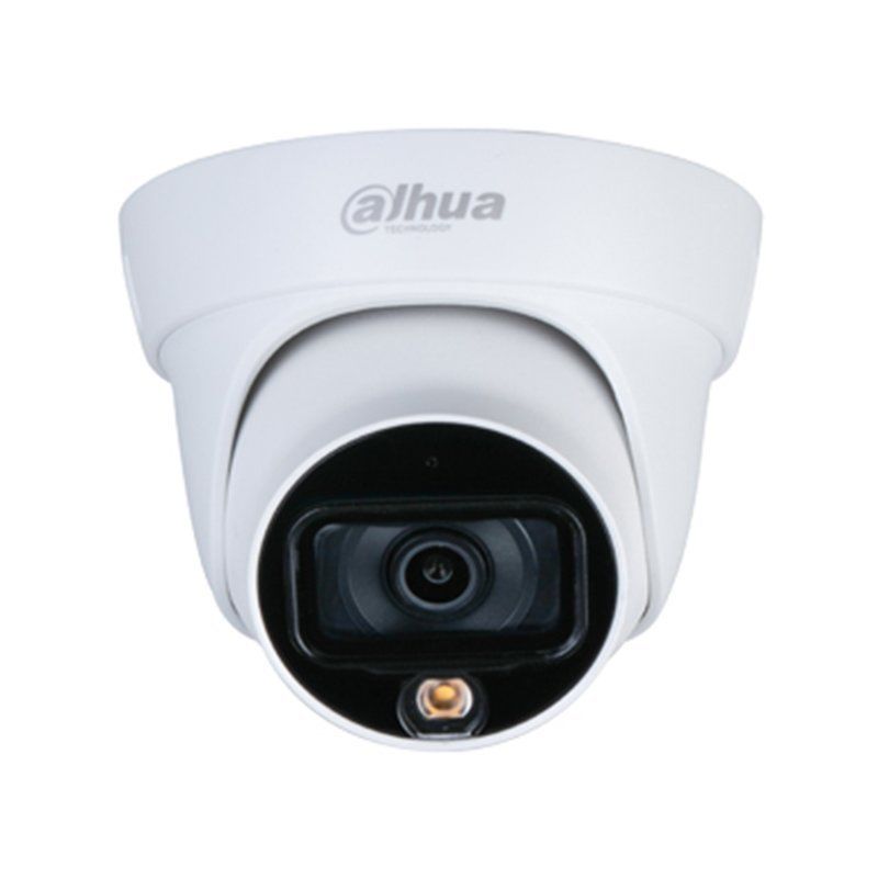 HDCVI відеокамера 5 Мп Dahua HAC-HDW1509TLP-A-LED (3.6 мм) з вбудованим мікрофоном для системи відеоспостереження