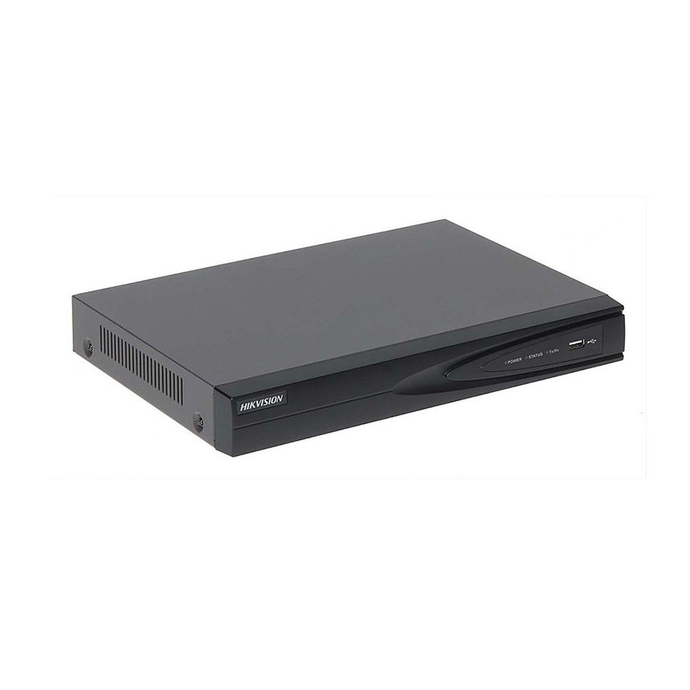 Відеореєстратор Hikvision DS-7604NI-K1/4P(B) для систем відеоспостереження