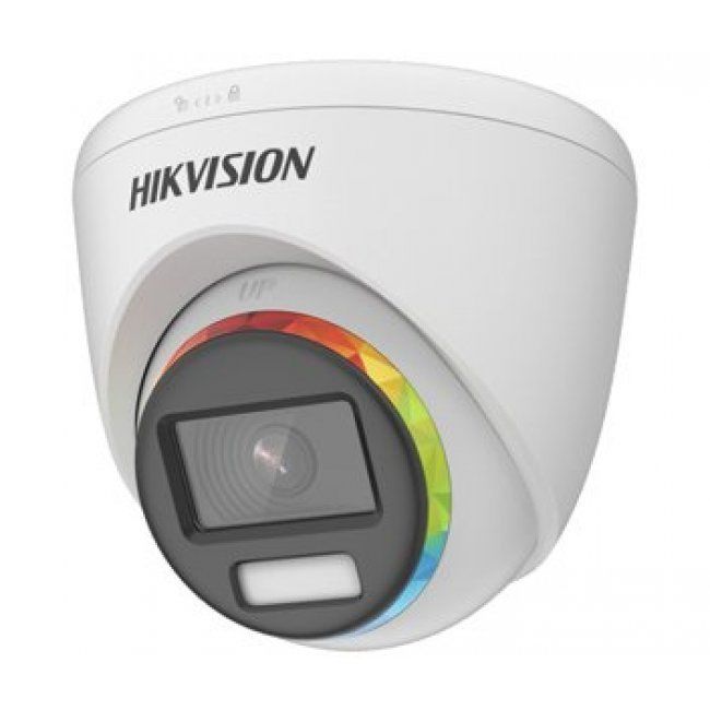 HD-TVI відеокамера 2 Мп Hikvision DS-2CE72DF8T-F (2.8 мм) ColorVu для системи відеоспостереження