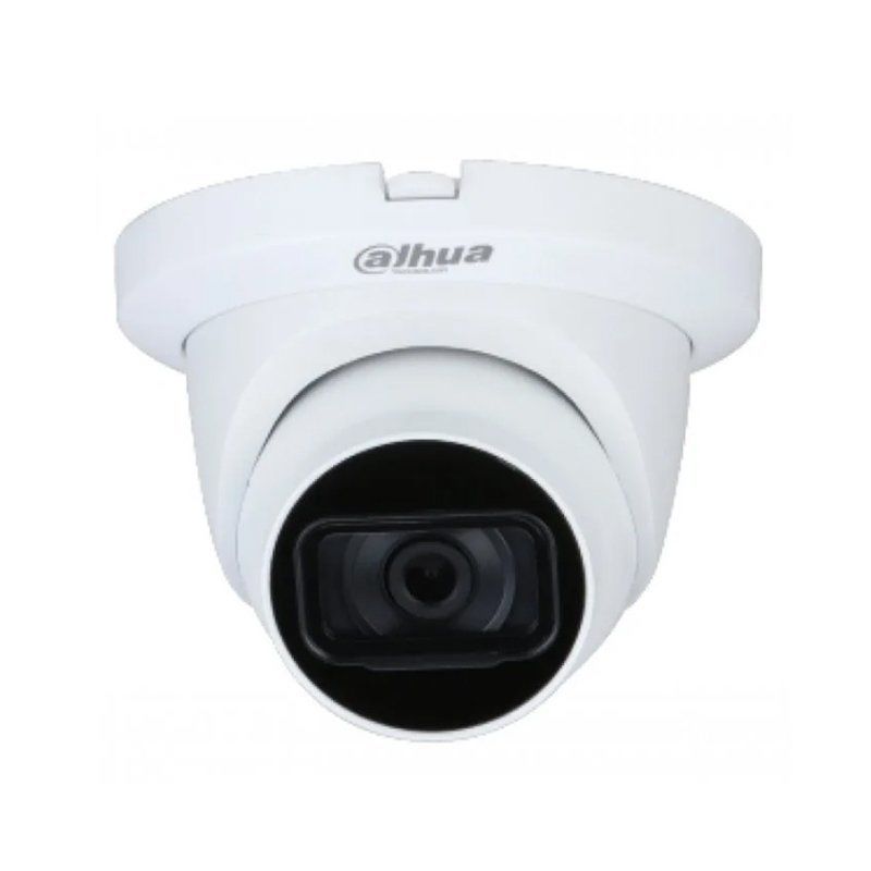 HDCVI відеокамера 5 Мп Dahua DH-HAC-HDW2501TMQP-A (2.8 мм) з вбудованим мікрофоном для системи відеоспостереження