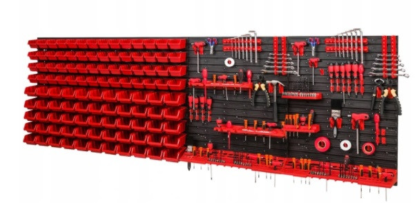 Панель для інструментів Kistenberg 230*78 см +111 контейнерів В22