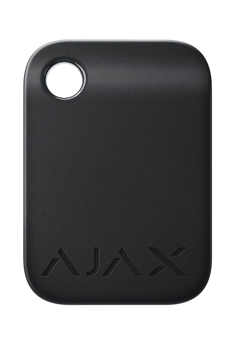 Безконтактний брелок Ajax Tag black (комплект 3 шт.) для клавіатури KeyPad Plus