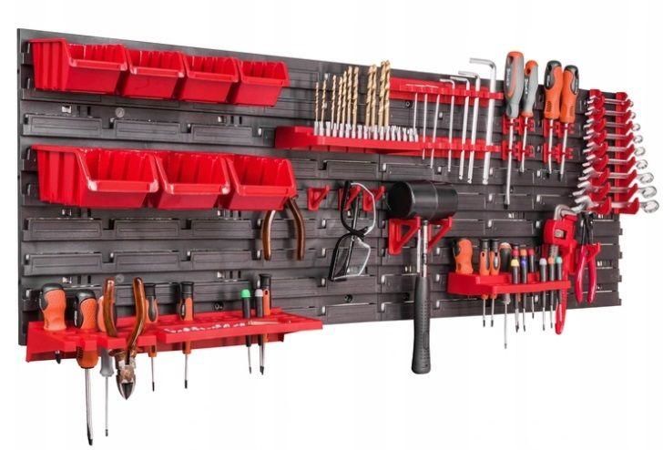 Панель для інструментів  Kistenberg  115*39 см, 32 предмета для СТО, автосервісу, гаража.