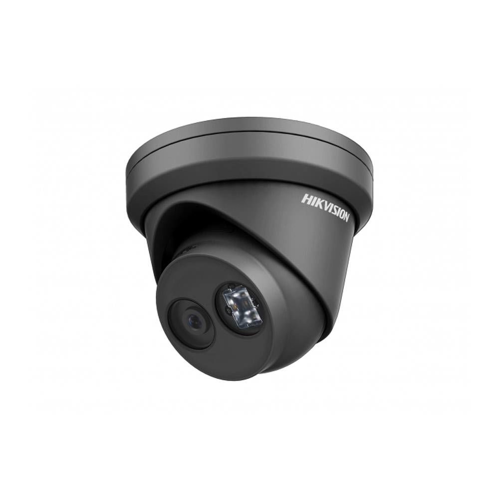 IP-відеокамера 4 Мп Hikvision DS-2CD2343G2-IU (2.8mm) black з детекцією облич для системи відеонагляду 