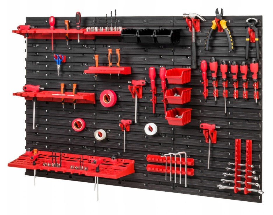 Панель для инструментов 115*78 см + 6 контейнеров Kistenberg В81